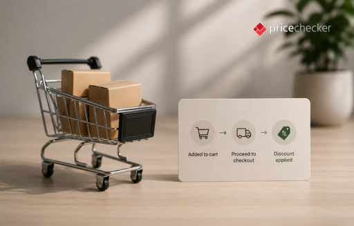 on-cart promotion applied at checkout