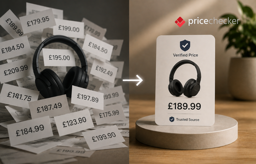 collected prices compared with verified pricing